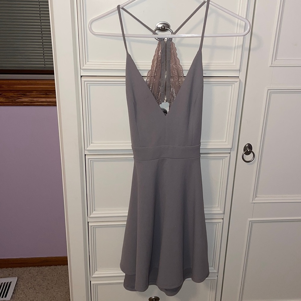 Dry Goods Gray Dress